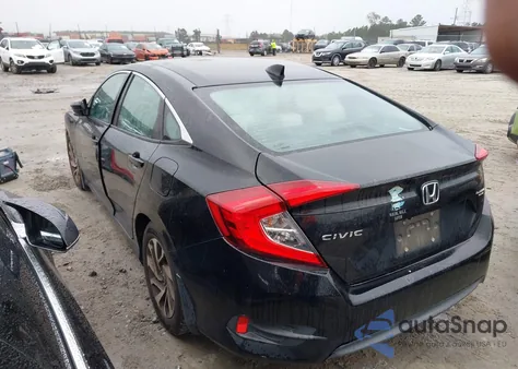 2017 Honda Civic Ex from USA, damaged, VIN 2HGFC2F77HH569454
